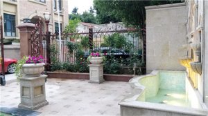 常熟美墅館，歐式花園效果圖